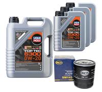 Olio Motore Set Top Tec 6300 0W-20 8 Litro + Filtro per Toyota Land Cruiser 2.8