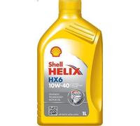 SHELL Helix HX6 10W-40 Olio MB 229.3, VW 501 01, Renault RN0700, 5x1 Litro