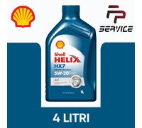 OLIO MOTORE SHELL HELIX HX7 PROFESSIONAL AV 5W30 ACEA C3 VW 502/505.01 4 LITRI