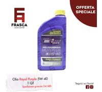 Royal Purple High Performance Motor Oil 5W-40 - 946 ml -sintetico alte prestazio
