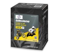 Olio Motore Sintetico Estere Silkolene Comp 4 10W-40 XP 4T Per Moto - 4L