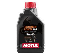 Motul 1 lt Olio Motore moto Scooter Power 4T 5W40 100% Sintetico maxi scooter
