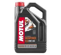 MOTUL SNOWPOWER 4T 0W-40 4 LITRI - OLIO PER MOTOSLITTA