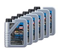 Olio Top Tec 4600 5W-30 Liqui Moly 6 X 1 Litro per Opel Renault Seat Skoda