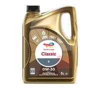 Olio Motore Total 0W30 Classic 9 5Lt Acea C2 Api Sn Plus 5 Litri Benzina Diesel