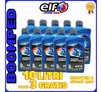 OLIO MOTORE TOTAL ELF SCOOTER STREET MAX 2 TEMPI MISCELATORE MIX 10 LITRI 10ET03