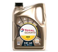 OLIO MOTORE TOTAL QUARTZ INEO 5W40 5LT ACEA C3 WSS-M2C 950-A STJLR.03.5007 FIAT