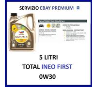 OLIO MOTORE TOTAL QUARTZ INEO FIRST 0W30 ACEA C2 (AGGIORNAMENTO C1)
