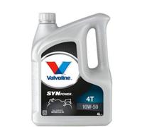 OLIO MOTORE VALVOLINE 10W50 4T PER MOTO API SN JASO MA MA2 4 LITRI
