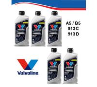 OLIO MOTORE VALVOLINE 5W30 4L 100% SINTETICO 913D 913C A5 B5 A7 B7 STJLR.03.5003