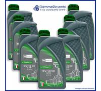 Olio motore W-Parts 5W40 C3 per GAS/METANO - Totalmente Sintetico API SN SM |...