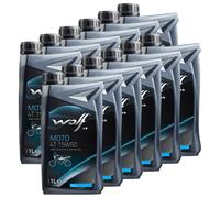 Olio Motore Wolf MOTO 4T 29136 SAE 15W-50 12 X 1 Litro Cectek/Herkules 2015