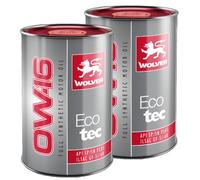 Olio Motore Wolver 0W16 Ecotec API SP SN Lubrificante Benzina 2 Litri