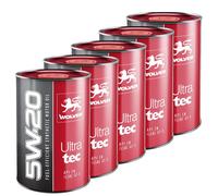 Olio Motore Wolver 5W20 Ultratec API SN ILSAC GF 5 Lubrificante 5 Litri