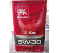 OLIO MOTORE WOLVER 5W30 ULTRA TEC API SN/CF ACEA C3, VW504.00/507.00, MB 229.31