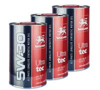 Olio Motore Wolver 5W30 Ultratec ACEA C3 API SN CF Lubrificante 3 Litri