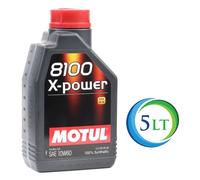 Olio motoree - MOTUL - 8100 X-Power 10W60 - ACEA A3 B4 API SN - 106142