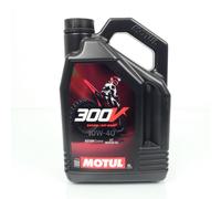 Olio Motul 10W40 300V Racing Off Road 4L per moto da cross