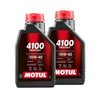 Olio Motul 10W40 4100 Protect API SL / CF 2 Litri Technosynthese