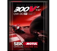 OLIO MOTUL 300 V FL SBK 0W-30 FACTORY LINE 4 TEMPI 2 L MOTOCICLI RACING 111019