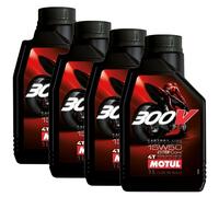 MOTUL 300V 4T Factory Line Road Racing 15W50 Olio motore 4 litri unisex