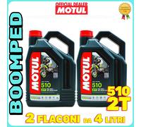§Olio Motore Semisintetico Motul 510 2T 4L§