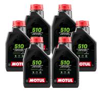 Olio Motul 510 2T Moto Scooter 2 Tempi Semisintetico JASO FD API TC 6 Litri