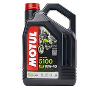 Olio Motul 5100 10W40 4T 4Lt per moto da strada e off-road
