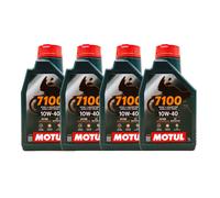 OLIO MOTUL 7100 10W40 SINTETICO 4T 4 LITRI TAGLIANDO MOTO SCOOTER CROSS 04MO60