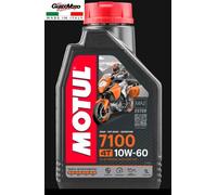 Olio Motore Moto Motul 7100 4T 10W60 100% Sintetico ESTER JASO MA2 - 2 litrI lt