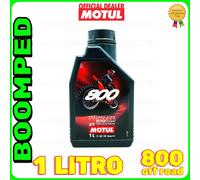 OLIO MOTUL 800 FACTORY LINE OFF ROAD 100% SINTETICO 2 T 1 LITRO MO08