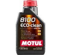 Olio Motul 8100 Eco-Clean 0w20 1L Olio Motore 100% Sintetico Auto C5 C6
