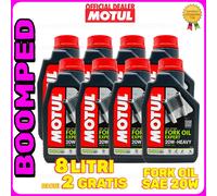 OLIO MOTUL FORK OIL EXPERT HEAVY SAE 20W SEMISINTETICO 8 LITRI FORCELLE 08MO05