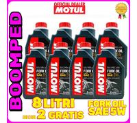 OLIO MOTUL FORK OIL FL LIGHT 5W 100% SINTETICO FORCELLE 8 LITRI 105924 08MO25