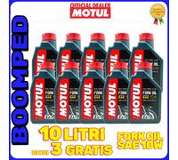 OLIO MOTUL FORK OIL FL MEDIUM 10W 100% SINTETICO FORCELLE 10 LITRI 105925 10MO27