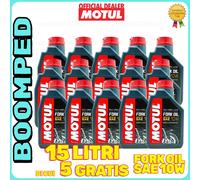 OLIO MOTUL FORK OIL FL MEDIUM 10W 100% SINTETICO FORCELLE 15 LITRI 105925 15MO27