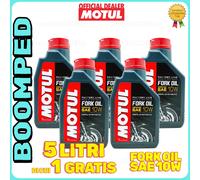 OLIO MOTUL FORK OIL FL MEDIUM 10W 100% SINTETICO FORCELLE 5 LITRI 105925 05MO27