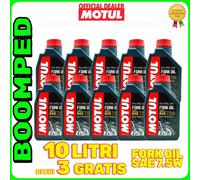 OLIO MOTUL FORK OIL FL MEDIUM 7,5W 100% SINTETICO FORCELLE 10 LT 112968 10MO26