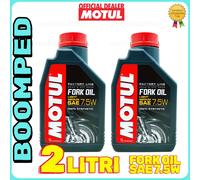 OLIO MOTUL FORK OIL FL MEDIUM 7,5W 100% SINTETICO FORCELLE 2 LITRI 112968 02MO26