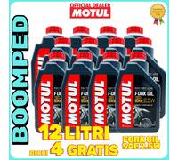 OLIO MOTUL FORK OIL FL VERY LIGHT 2,5W 100% SINTETICO 12 LITRI 105962 12MO24