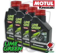 OLIO MOTUL LIME GREEN 10W40 SINTETICO 4T 4 LITRI OFFERTA