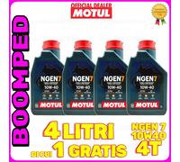 Olio Motul NGEN 7 10W-40 moto acqua watercraft 4T 100% SINTETICO 4 litri 04MO47
