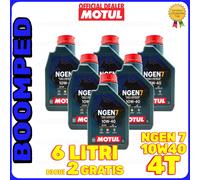 Olio Motul NGEN 7 10W-40 moto acqua watercraft 4T 100% SINTETICO 6 litri 06MO47