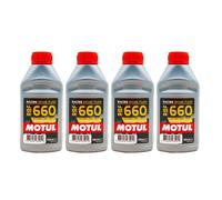OLIO MOTUL RBF 660 FACTORY LINE DOT 4 RACING PER FRENI FRIZIONI 4x500ml 04MO78