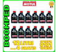 Olio MOTUL SPECIFIC 0101 10W50 Abarth auto motore ACEA C3 sintetico 12 L 12MO79