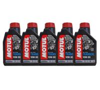 Olio Motul Transoil 10W30 per Cambi e Trasmissioni - 5x 1 lt