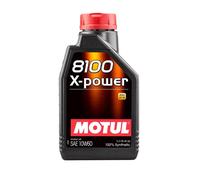 OLIO MOTUL8100 X-Power 10W60 100% Sintetico ACEA A3 B4 API SN 3 LITRI
