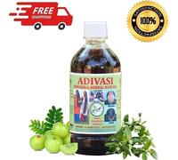 Olio originale per la crescita dei capelli alle erbe Adivasi | Controllo...