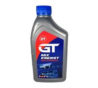 Olio Miscela 2T 100% Sintetico lt.1 (Colore Verde) Oli per motori 44434