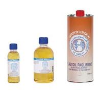 Olio Paglierino Bianco per Mobili 0,5 l Bianco in Flacone 12 Pezzi